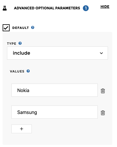 Checkboxes default include form in the studio